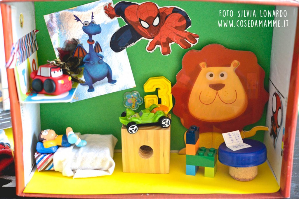 MINI CASSETTIERA MOBILI Per Case Delle Bambole Miniatura Modello - Foto 2