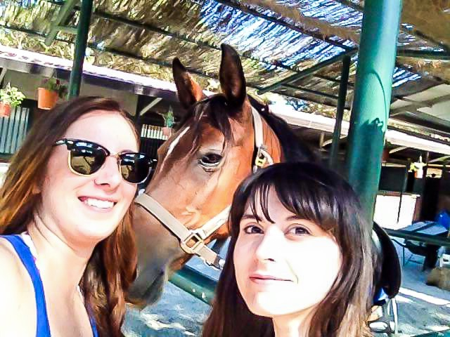 selfie col cavallo