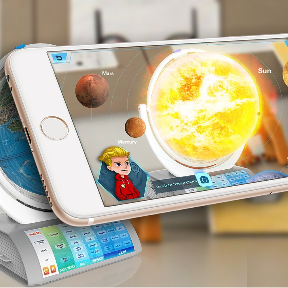 Smart Globe Explorer - mappamondo interattivo con sistema solare - Mini  Shopping Cose da Mamme