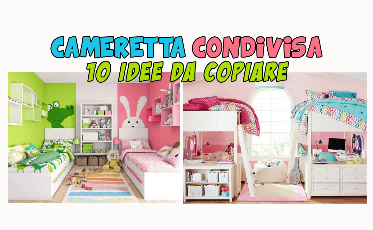 10 Idee Per Una Cameretta Condivisa Tra Fratello E Sorella Cose Da Mamme