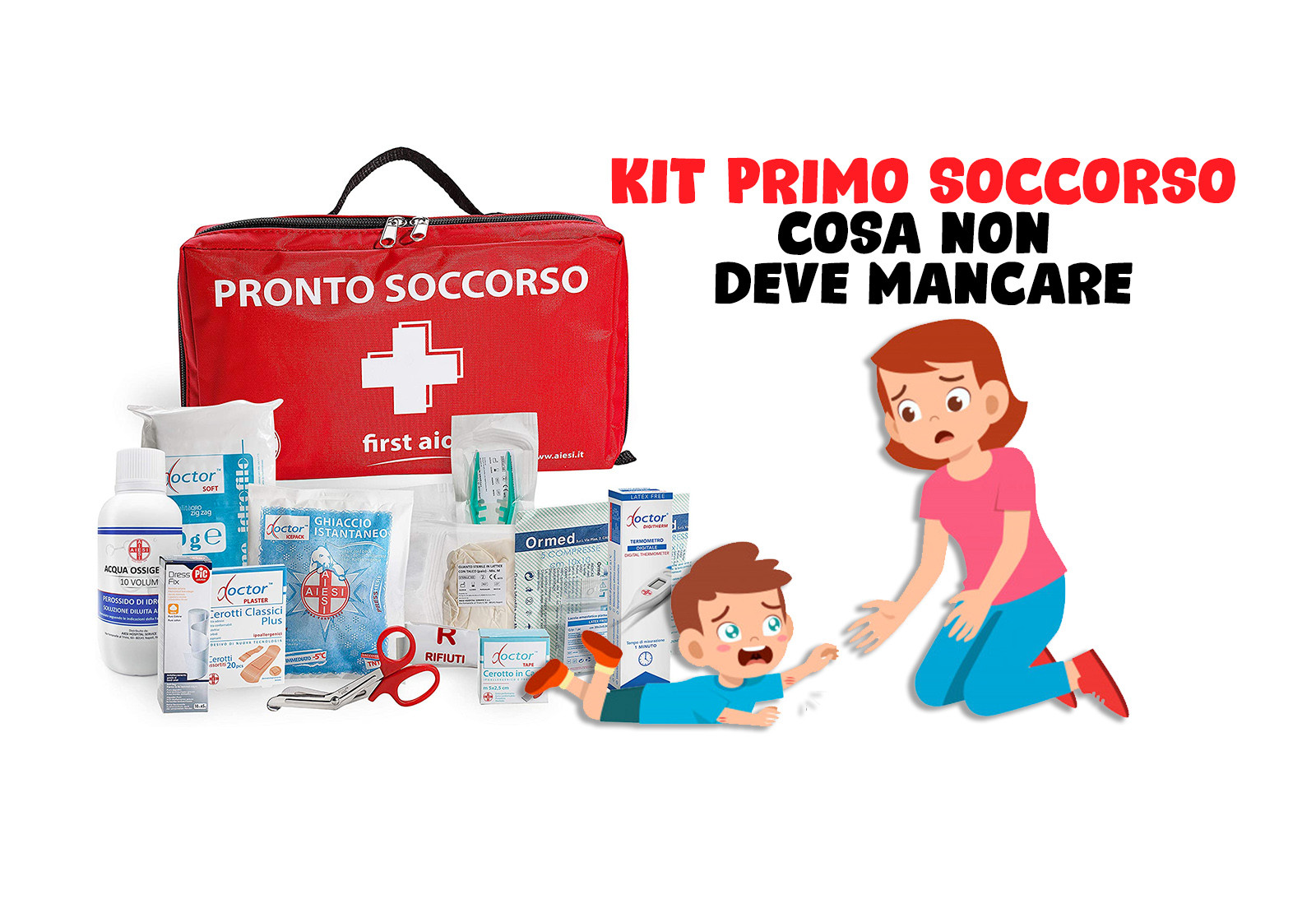 KONG Kit Di Primo Soccorso Per Alpinismo E Trekking – Moschettone Asimmetrico In Acciaio Al Carbonio