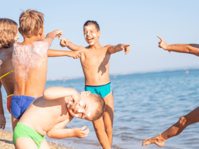 10 giochi per bambini da fare in spiaggia