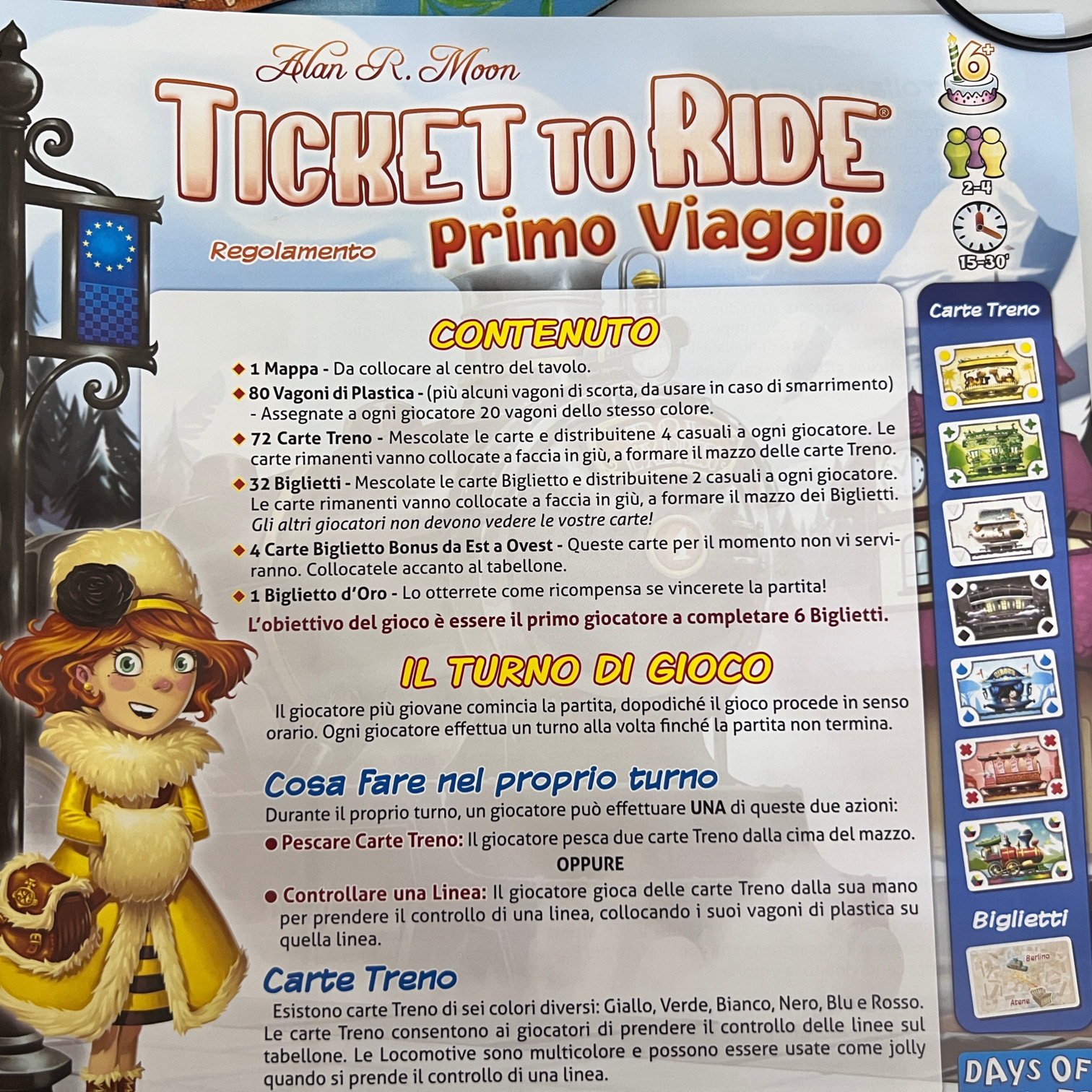 regolamento ticket to ride primo viaggio 1