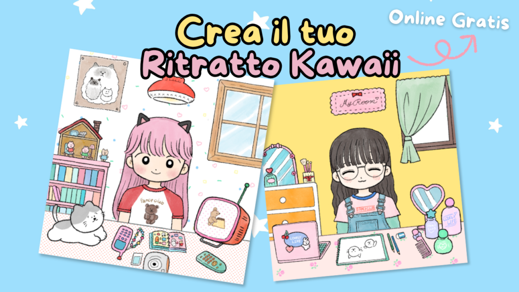 Crea il tuo Ritratto Carino in Cameretta su Questo Sito Gratis