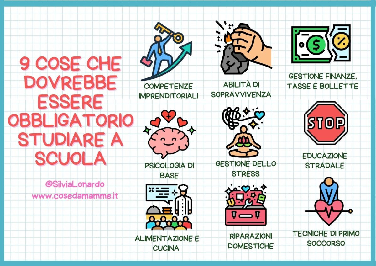 9 Cose Davvero Importanti Che Bisognerebbe Studiare a Scuola