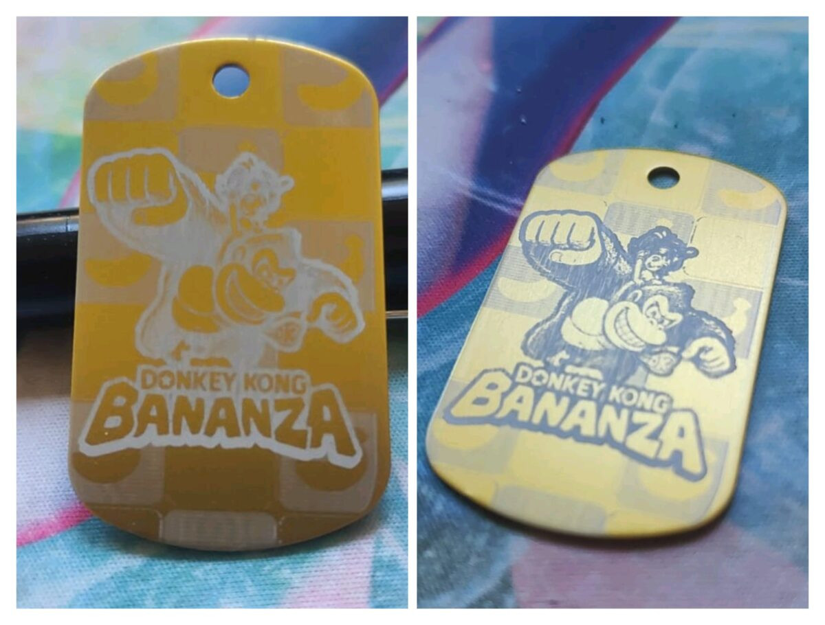 Incidiamo con Longer Ray5 Mini un simil ologramma su alluminio ✨ 9 incisione laser alluminio Donkey Kong Bananza