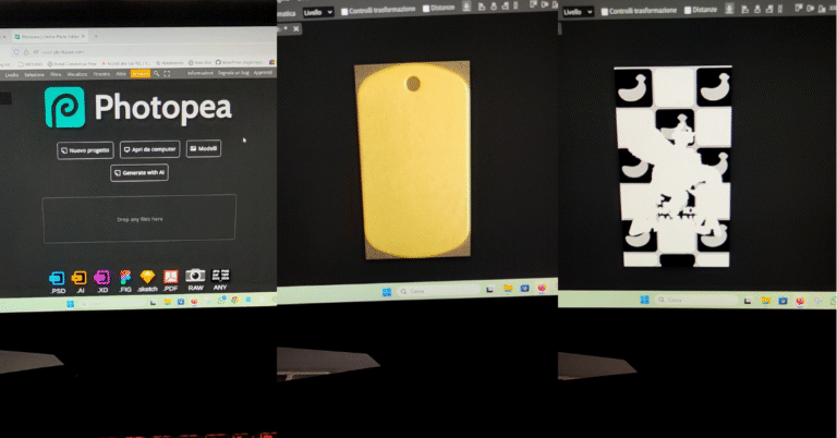 Incidiamo con Longer Ray5 Mini un simil ologramma su alluminio ✨ 7 incisione laser alluminio programmi usati