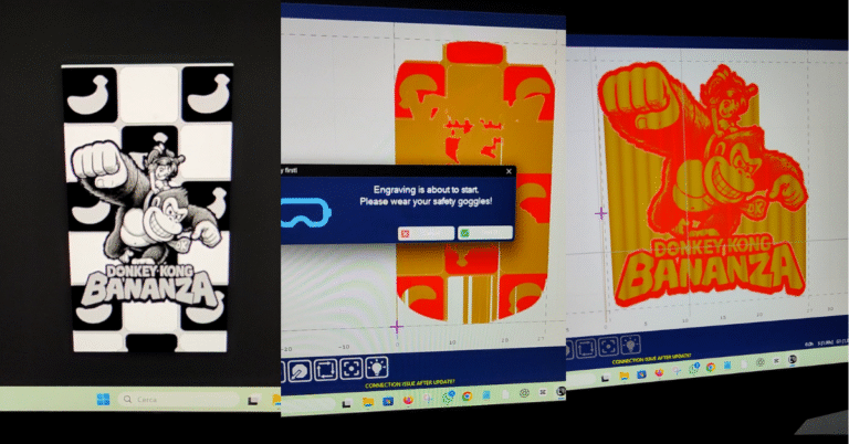 Incidiamo con Longer Ray5 Mini un simil ologramma su alluminio ✨ 8 incisione laser alluminio LaserGRBL