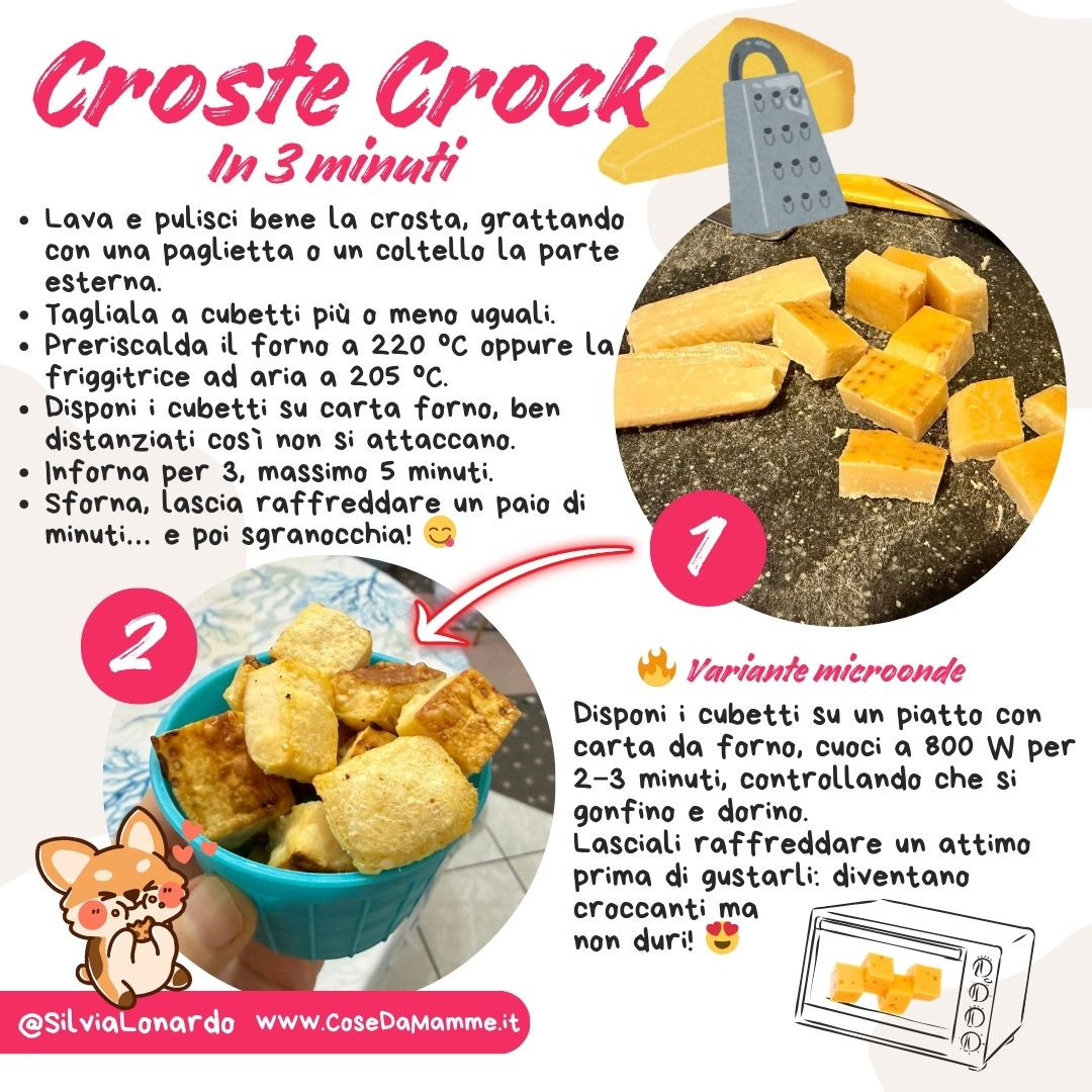 Non buttare le croste del parmigiano! Bastano 3 minuti per trasformarle in snack 3 Non buttare le croste del parmigiano! Bastano 3 minuti per trasformarle in snack