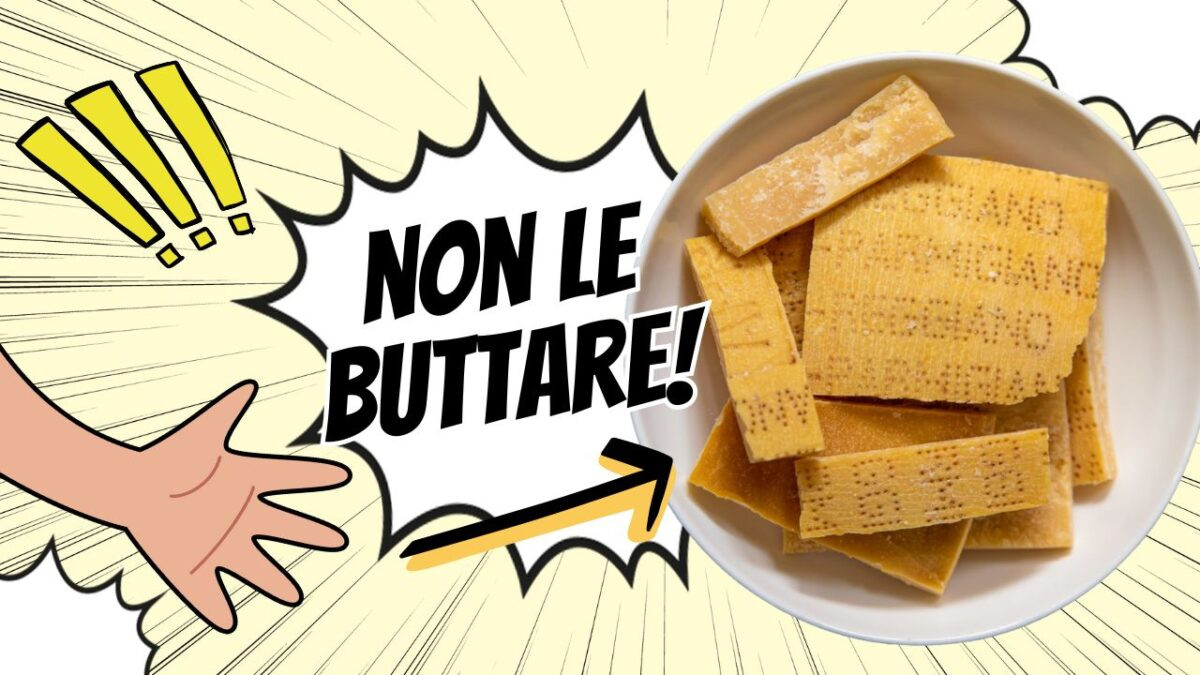Non buttare le croste del parmigiano! Bastano 3 minuti per trasformarle in snack 1 Croste del Parmigiano che diventano snack