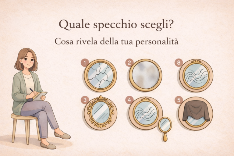 Scegli uno specchio e scopri che rapporto hai con te stessa