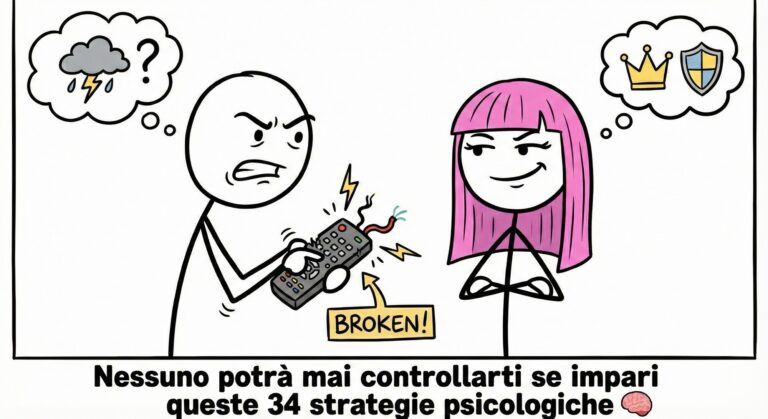 34 Strategie psicologiche anti controllo