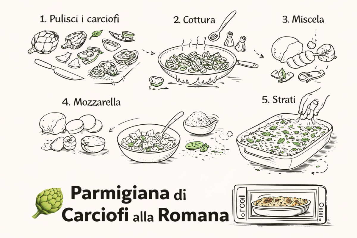 Parmigiana Di Carciofi alla Romana - lasagna vegetariana che non ti farà rimpiangere il ragù!