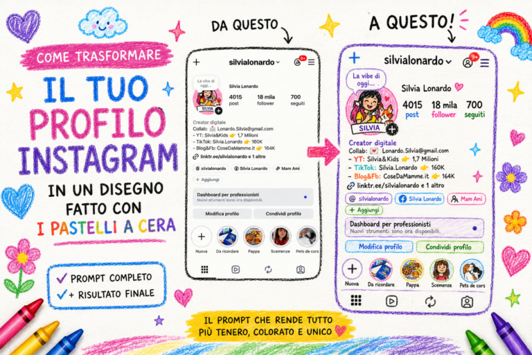 Come trasformare il profilo Instagram in un disegno fatto con i pastelli a cera 🖍️✨ 17 Come trasformare il profilo Instagram in un disegno fatto con i pastelli a cera 🖍️✨