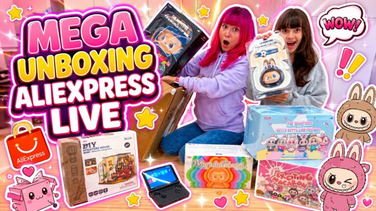Il mio primo folle unboxing live di AliExpress x evento sconti 1-10 giugno