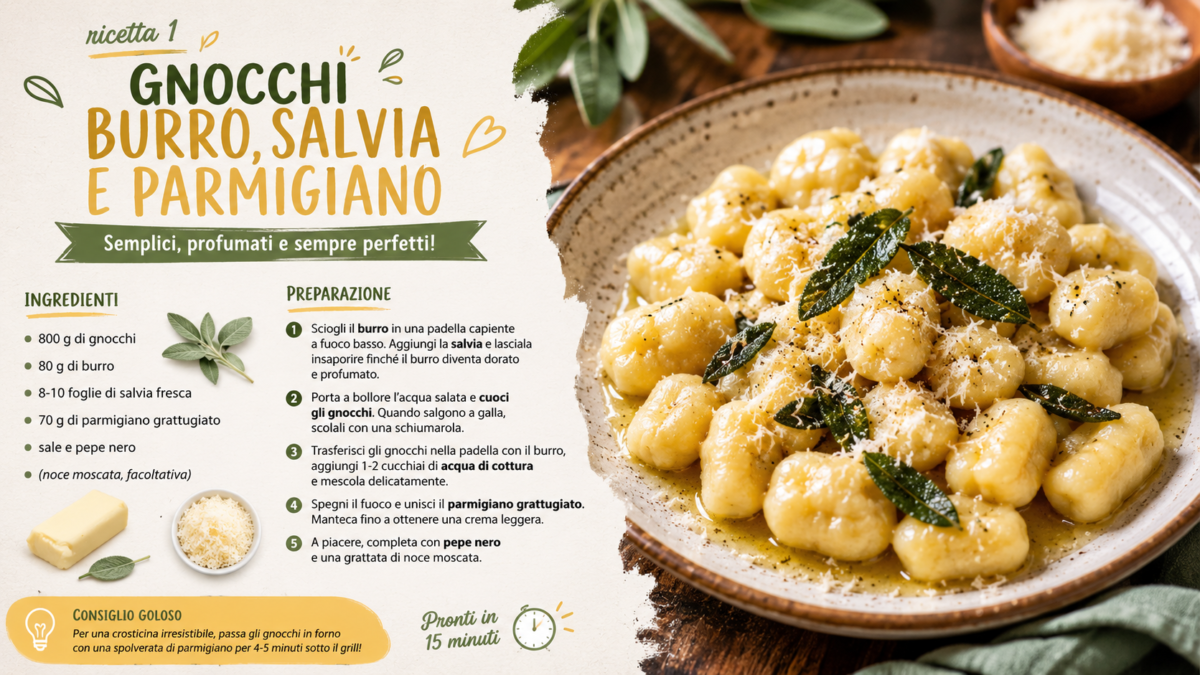 10 condimenti per gli gnocchi: ricette facili per prepararli ogni volta in modo diverso 2 10 condimenti per gli gnocchi: ricette facili per prepararli ogni volta in modo diverso