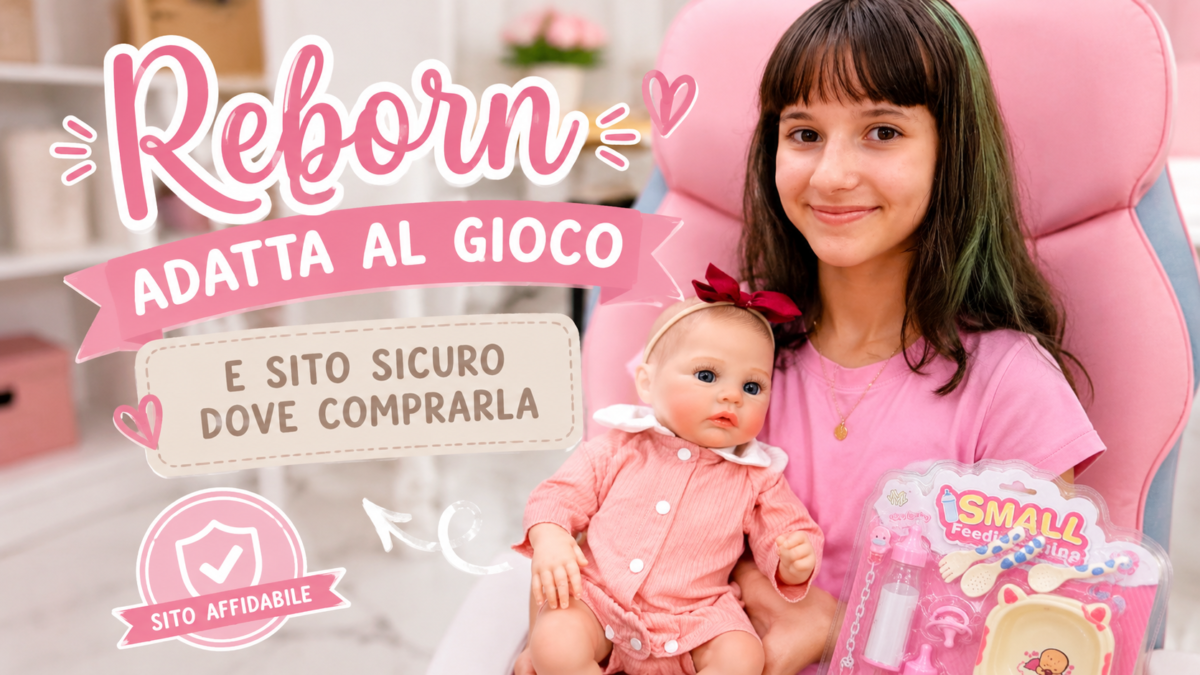 Bambole reborn per bambini: quando il realismo incontra il gioco 1 Bambole reborn per bambini: quando il realismo incontra il gioco