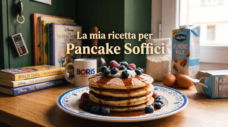 La mia ricetta per pancake soffici proteici a prova di pigrizia mattutina 🥞