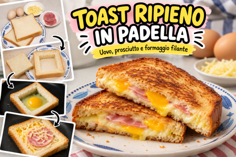 🍞 TOAST RIPIENO IN PADELLA