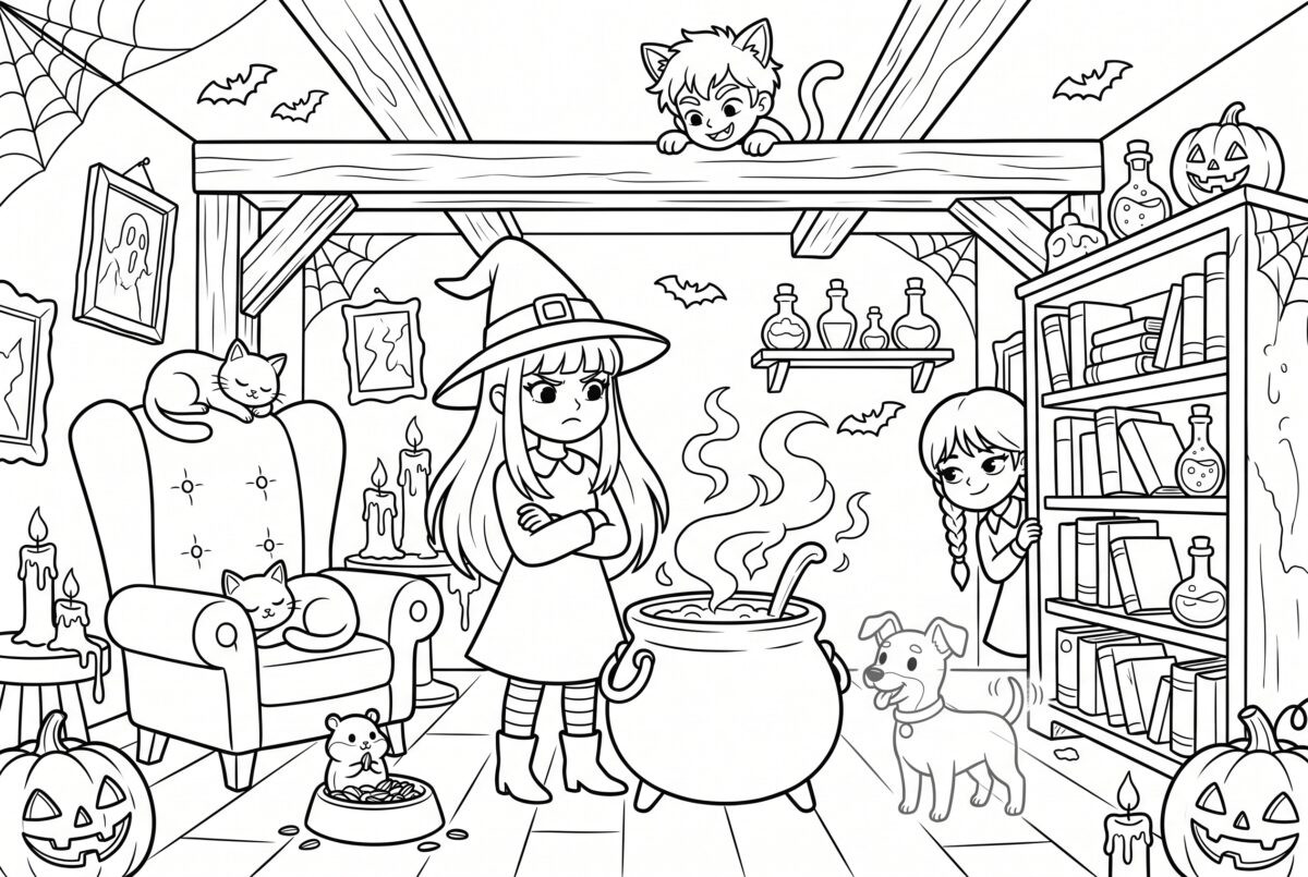 STAMPABILI GRATIS PER HALLOWEEN: UNA FESTA MAGICA A CASA 🎃