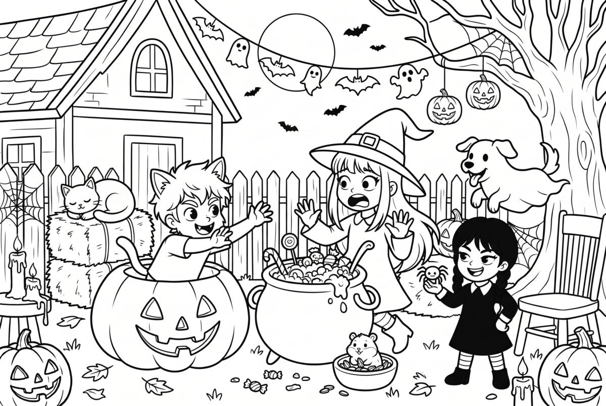 STAMPABILI GRATIS PER HALLOWEEN: UNA FESTA MAGICA A CASA 🎃