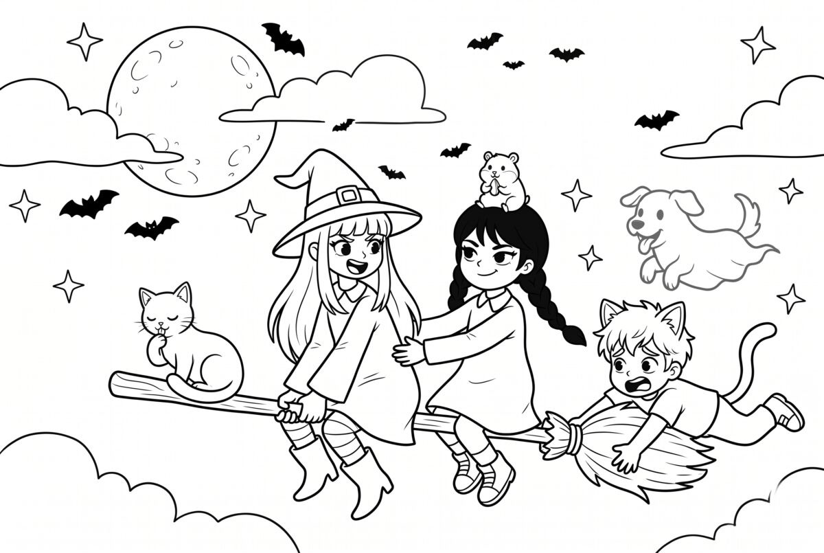 STAMPABILI GRATIS PER HALLOWEEN: UNA FESTA MAGICA A CASA 🎃