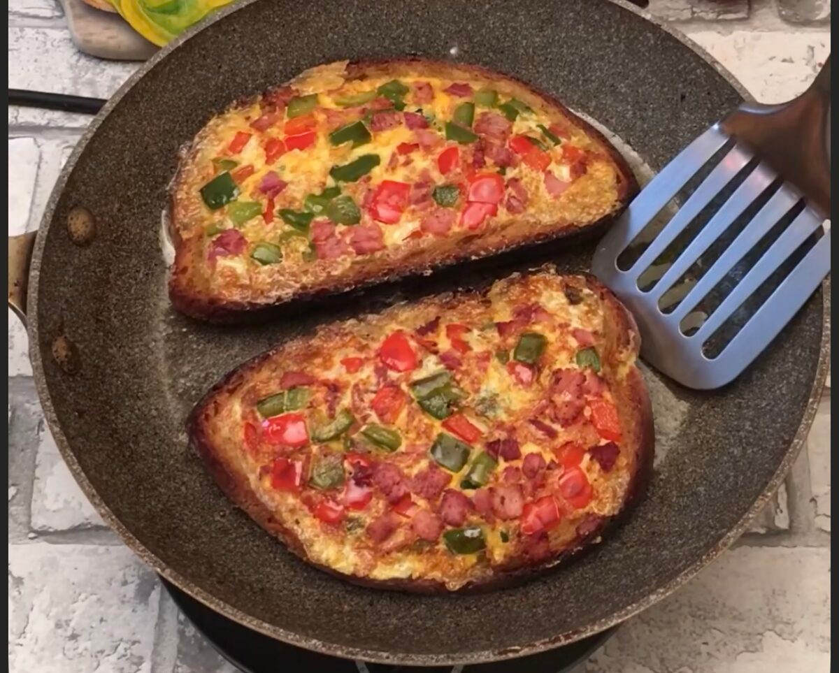 Pane ripieno in padella: croccante fuori e filante dentro