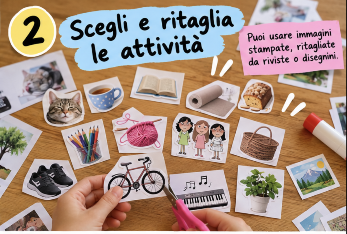 La mappa anti-noia fai da te: un gioco per riscoprire il piacere di fare (al posto di scrollare) 4 La mappa anti-noia fai da te: un gioco per riscoprire il piacere di fare (al posto di scrollare)